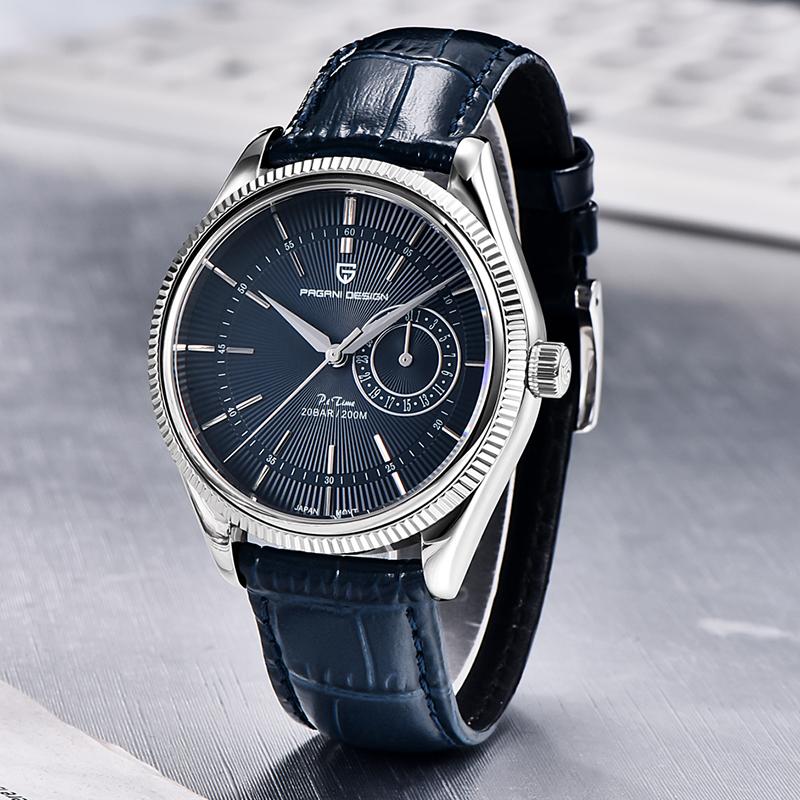 Wristwatches 40MM PAGANI DESIGN 2021 Men's Quartz Watches Luxury Sapphire Glass VH65 Movement 200M Waterproof Mechanical Relogio, Silvery white
Wristwatches 40MM PAGANI DESIGN 2021 Men's Quartz Watches Luxury Sapphire Glass VH65 Movement 200M Waterproof Mechanical Relogio, Silvery white