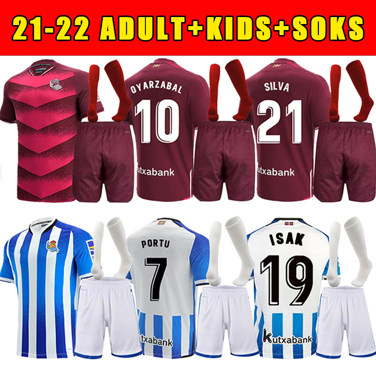 Real Sociedad OYARZABAL soccer jerseys ØDEGAARD MERINO ISAK football shirts SILVA PORTU jersey ZUBIMENDI ZUBELDIA camiseta de Futbol man kids kit +Socks 21 22, 208
Real Sociedad OYARZABAL soccer jerseys ØDEGAARD MERINO ISAK football shirts SILVA PORTU jersey ZUBIMENDI ZUBELDIA camiseta de Futbol man kids kit +Socks 21 22, 208