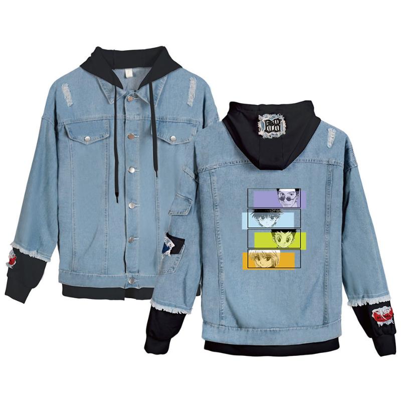 Men's Hoodies & Sweatshirts Classic Denim Clothes Hoody Jacket Creative Men/women Autumn Anime Boys/girls Streetwear Cool Pull, Black
Men's Hoodies & Sweatshirts Classic Denim Clothes Hoody Jacket Creative Men/women Autumn Anime Boys/girls Streetwear Cool Pull, Black