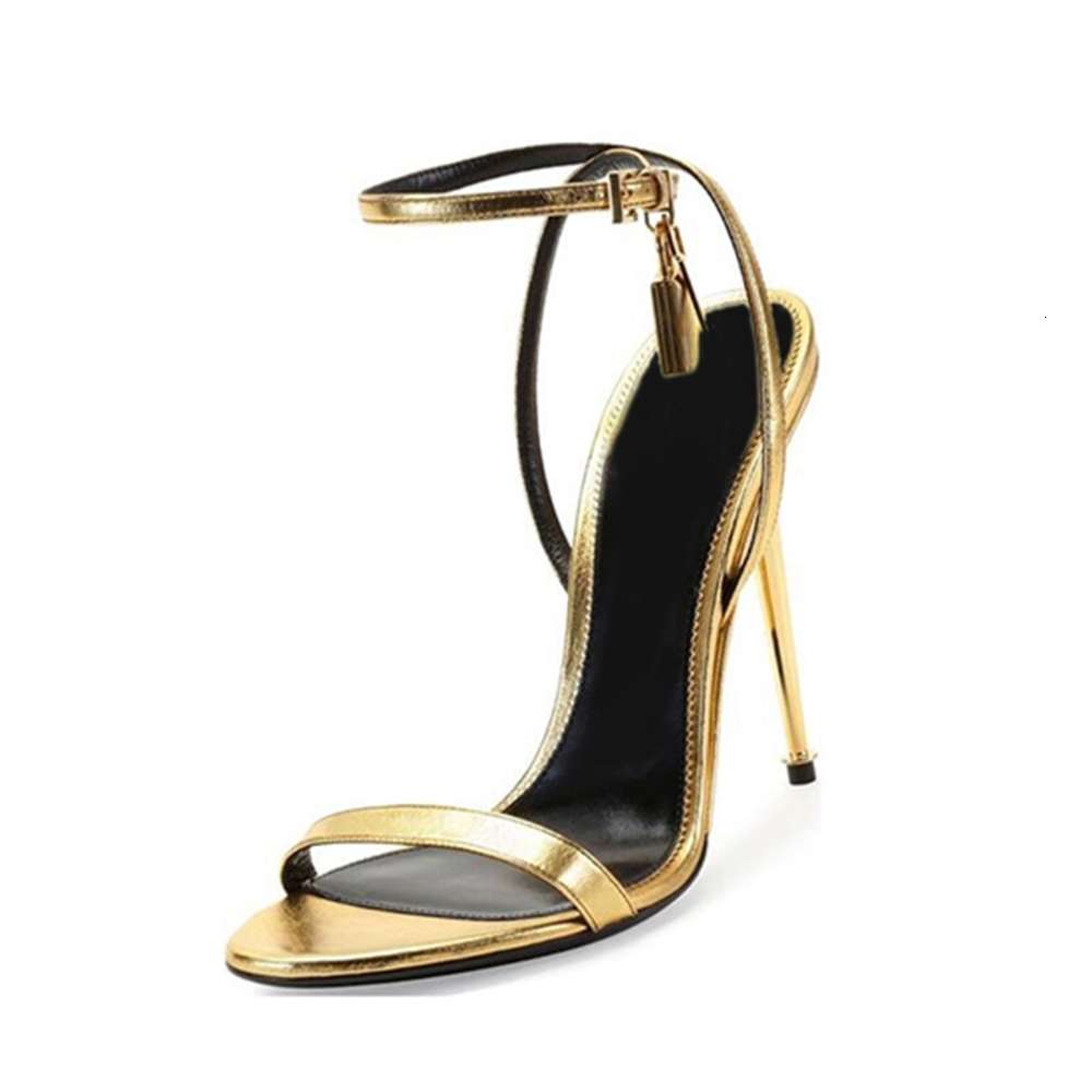 Fashion Runway Summer Shoes Woman Sexy Open Toe Padlock Sandalia Feminina Mentallic Stiletto High Heels Ankle Strap Sandals Women Plus Size, Black leather
Fashion Runway Summer Shoes Woman Sexy Open Toe Padlock Sandalia Feminina Mentallic Stiletto High Heels Ankle Strap Sandals Women Plus Size, Black leather