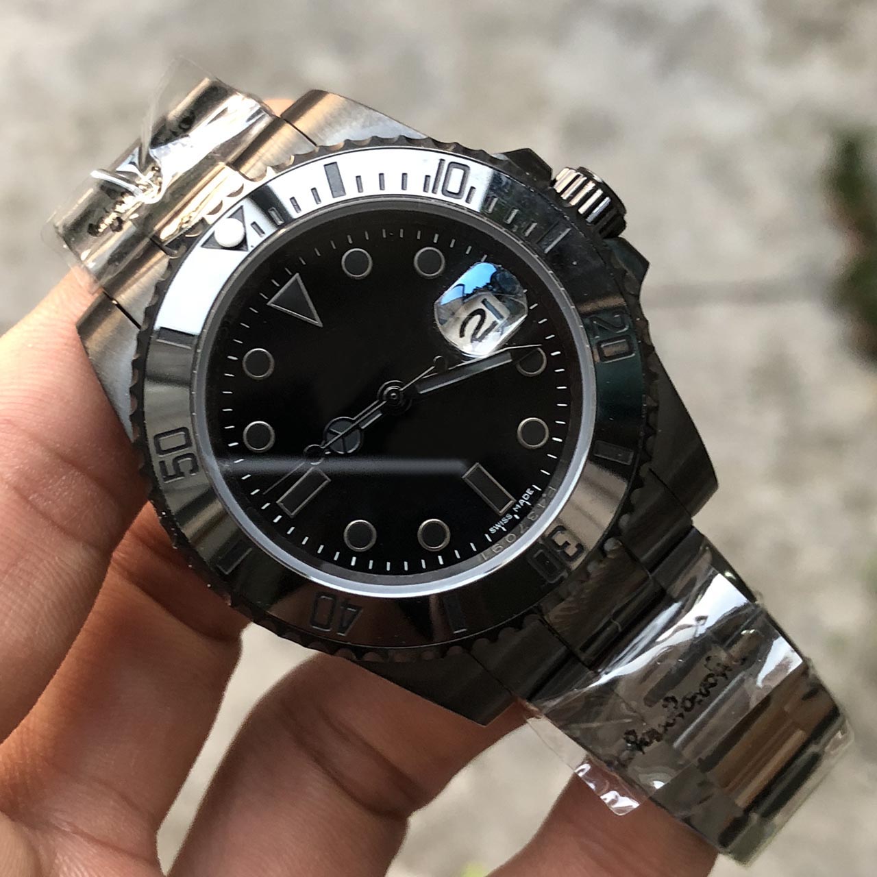 Best Quality 116610LN Watches 2813 Movement Automatic Full Black Mens Watch 316L Stainless Steel DP Factory
Best Quality 116610LN Watches 2813 Movement Automatic Full Black Mens Watch 316L Stainless Steel DP Factory