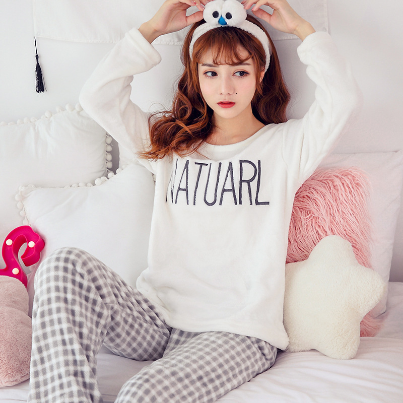 women's sleepwear winter thick warm flannel cartoon ladies pajamas set cute charm tg3e, Black;red
women's sleepwear winter thick warm flannel cartoon ladies pajamas set cute charm tg3e, Black;red