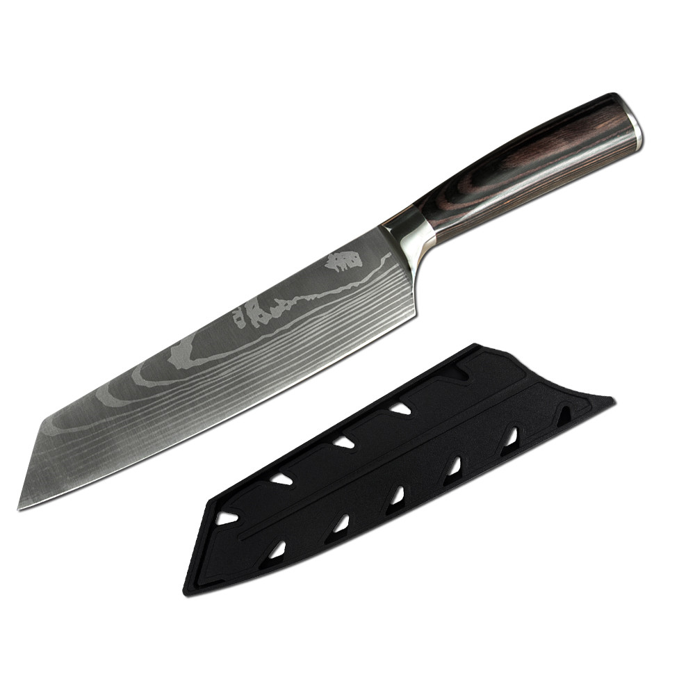 Damask aser Kitchen Knife 8 inch Professiona Japanese Chef Knives Stainess Stee Nakiri Knife Fu Tang Meat Ceaver Sicer
Damask aser Kitchen Knife 8 inch Professiona Japanese Chef Knives Stainess Stee Nakiri Knife Fu Tang Meat Ceaver Sicer