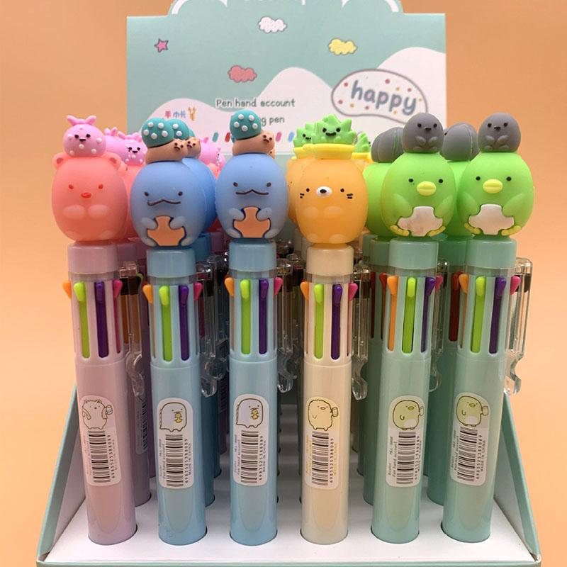 Pcs/lot Kawaii Sumikko Gurashi 8 Colors Ballpoint Pen Cute Roller Ball Pens School Office Writing Supplies Stationery Gift, Blue;orange
Pcs/lot Kawaii Sumikko Gurashi 8 Colors Ballpoint Pen Cute Roller Ball Pens School Office Writing Supplies Stationery Gift, Blue;orange