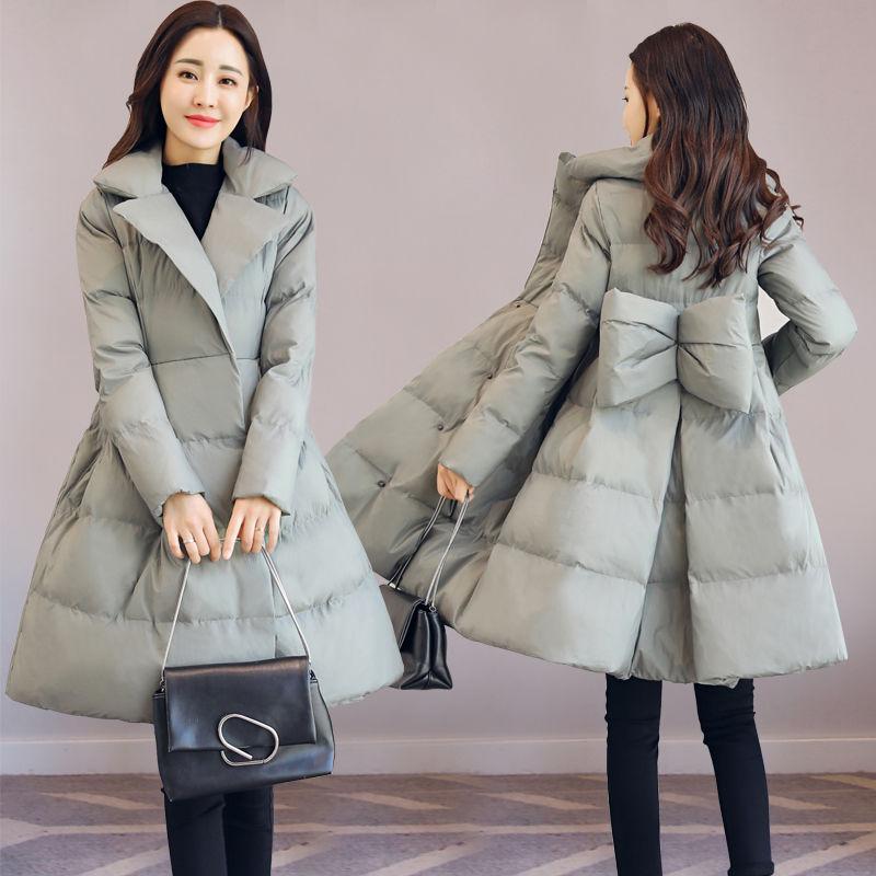 Women' Down & Parkas 2021 Winter Coat Women Cotton Jacket Fashion Jackets Thick Warm Mid-long Slim Female Bow Coats X49, Jiu red
Women' Down & Parkas 2021 Winter Coat Women Cotton Jacket Fashion Jackets Thick Warm Mid-long Slim Female Bow Coats X49, Jiu red