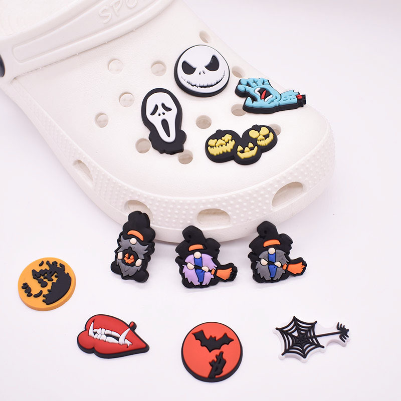 New Halloween Shoe Parts Accessories for Croc Charms Clog Bracelets Wristband Charm Buttons Chritmas Gift, White;pink
New Halloween Shoe Parts Accessories for Croc Charms Clog Bracelets Wristband Charm Buttons Chritmas Gift, White;pink