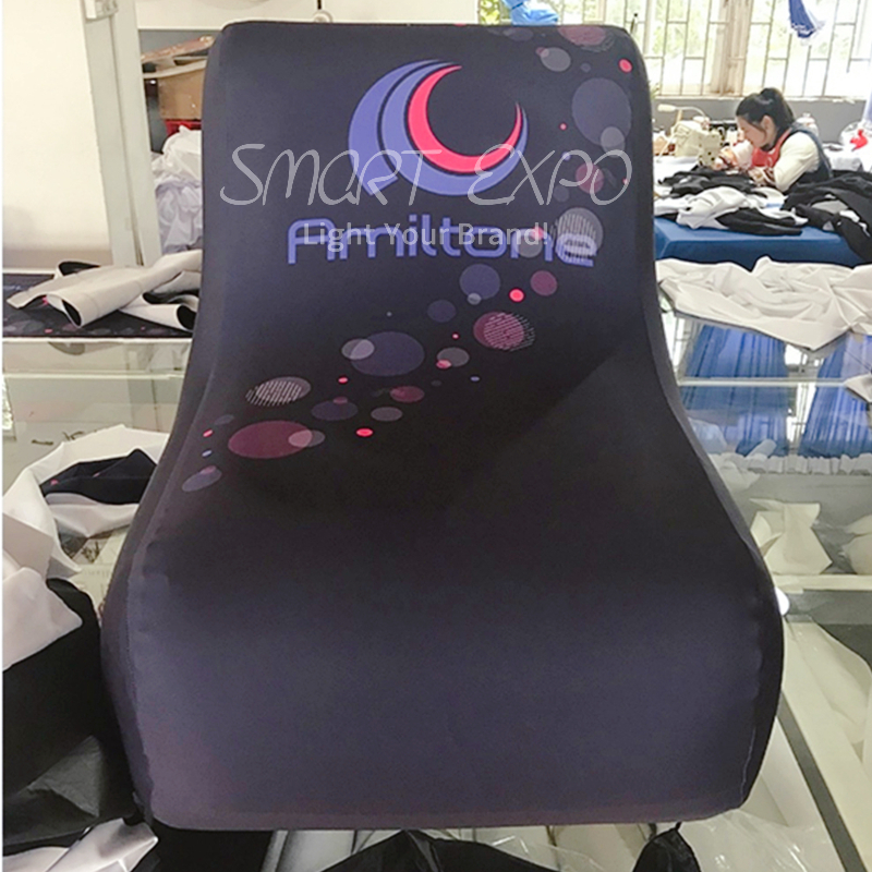 Inflatable Seating Chair with Custom Full Color Printing and Manual Pump