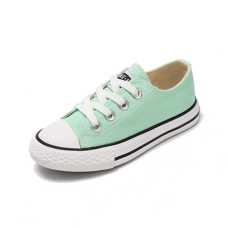 Kids Canvas Shoes Unicorn Black White Children's Sneakers Casual Girls Princess Shoes Students Daily Footwear Chaussure Enfant X0703