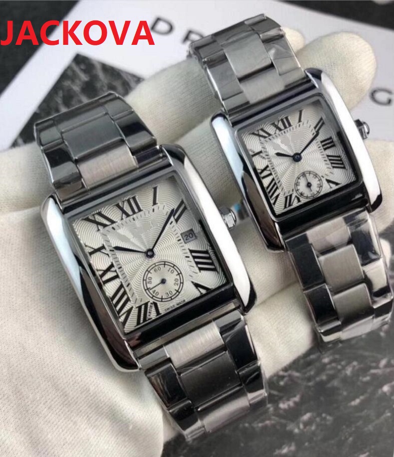 casual women men square dial watches fashion dress famous designer full fine stainless steel strap quartz movement gift clock, Slivery;brown
casual women men square dial watches fashion dress famous designer full fine stainless steel strap quartz movement gift clock, Slivery;brown