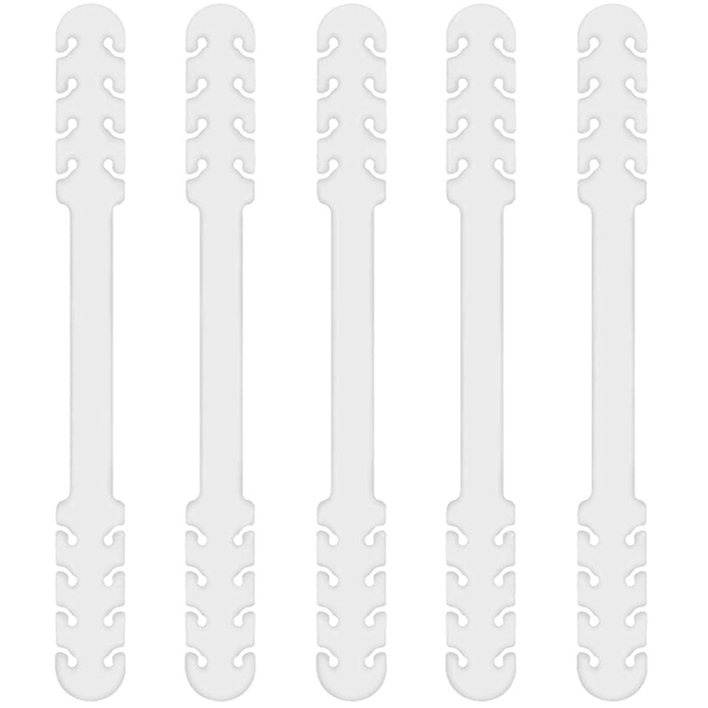 Adult 5/10 dirt bun mascarillas and anti-slip mask holder silicone adjustable hook strap earguard belt