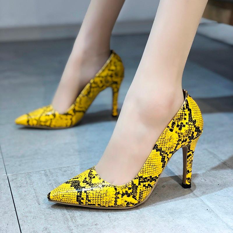 Dress Shoes Women High Heels Pumps Fashion Snake Print Heeled Woman Pointed Toe Office Party Large Size 43, Black
Dress Shoes Women High Heels Pumps Fashion Snake Print Heeled Woman Pointed Toe Office Party Large Size 43, Black