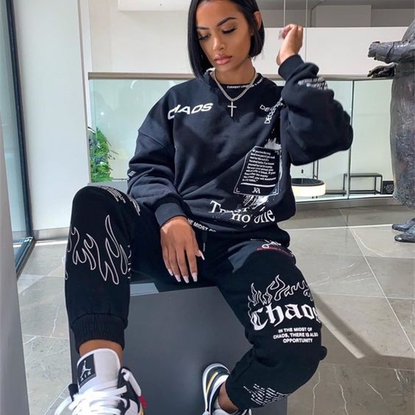 Oversized Hoodies Sweatshirt Joggers Pants Suit Sweatpants Outfits Matching juicy tracksuit X0610, Black
Oversized Hoodies Sweatshirt Joggers Pants Suit Sweatpants Outfits Matching juicy tracksuit X0610, Black