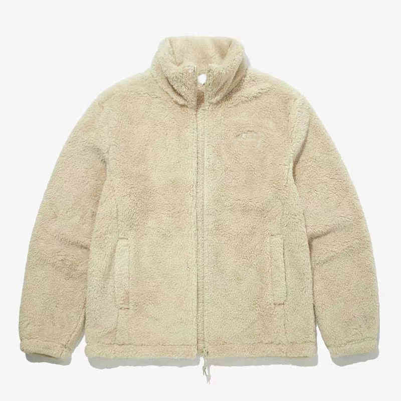 

Men' Fur & Faux fashion mens womens fur jacket face north top quality man wool coats black beige platte sherpa quarter zip damen jackets UWI5, I need see other product