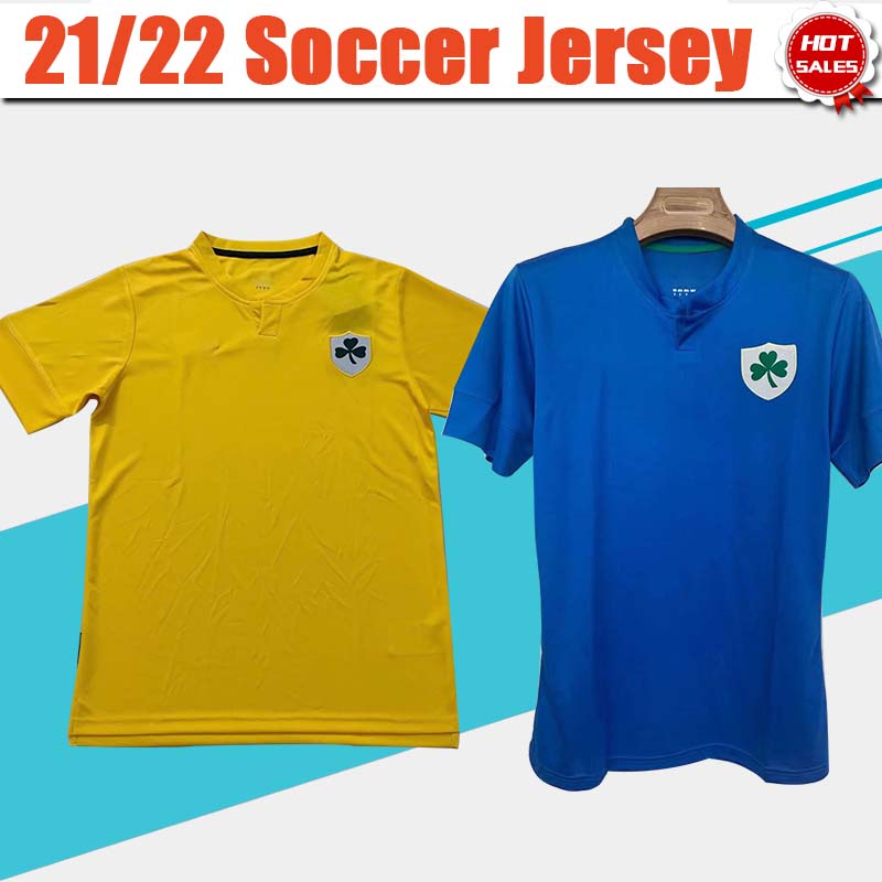 Ireland 100 Anniversaries Football Jerseys Blue Soccer Jersey Men Nation Team Yellow Short Sleeve Shirt Uniforms Fans Version 21/22
Ireland 100 Anniversaries Football Jerseys Blue Soccer Jersey Men Nation Team Yellow Short Sleeve Shirt Uniforms Fans Version 21/22