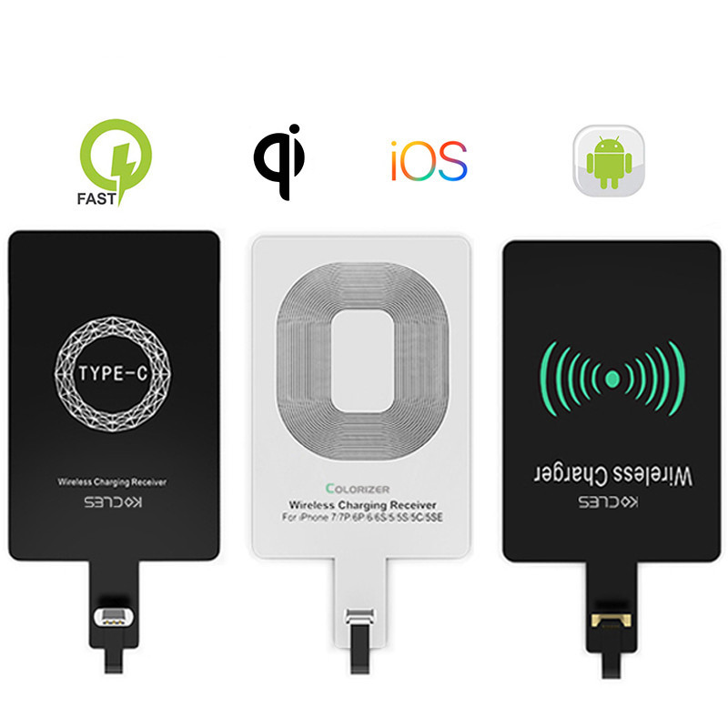 Micro USB Type C Universal Fast Wireless Charger adapter For Samsung huawei iPhone Xiaomi Charging Receiver
Micro USB Type C Universal Fast Wireless Charger adapter For Samsung huawei iPhone Xiaomi Charging Receiver