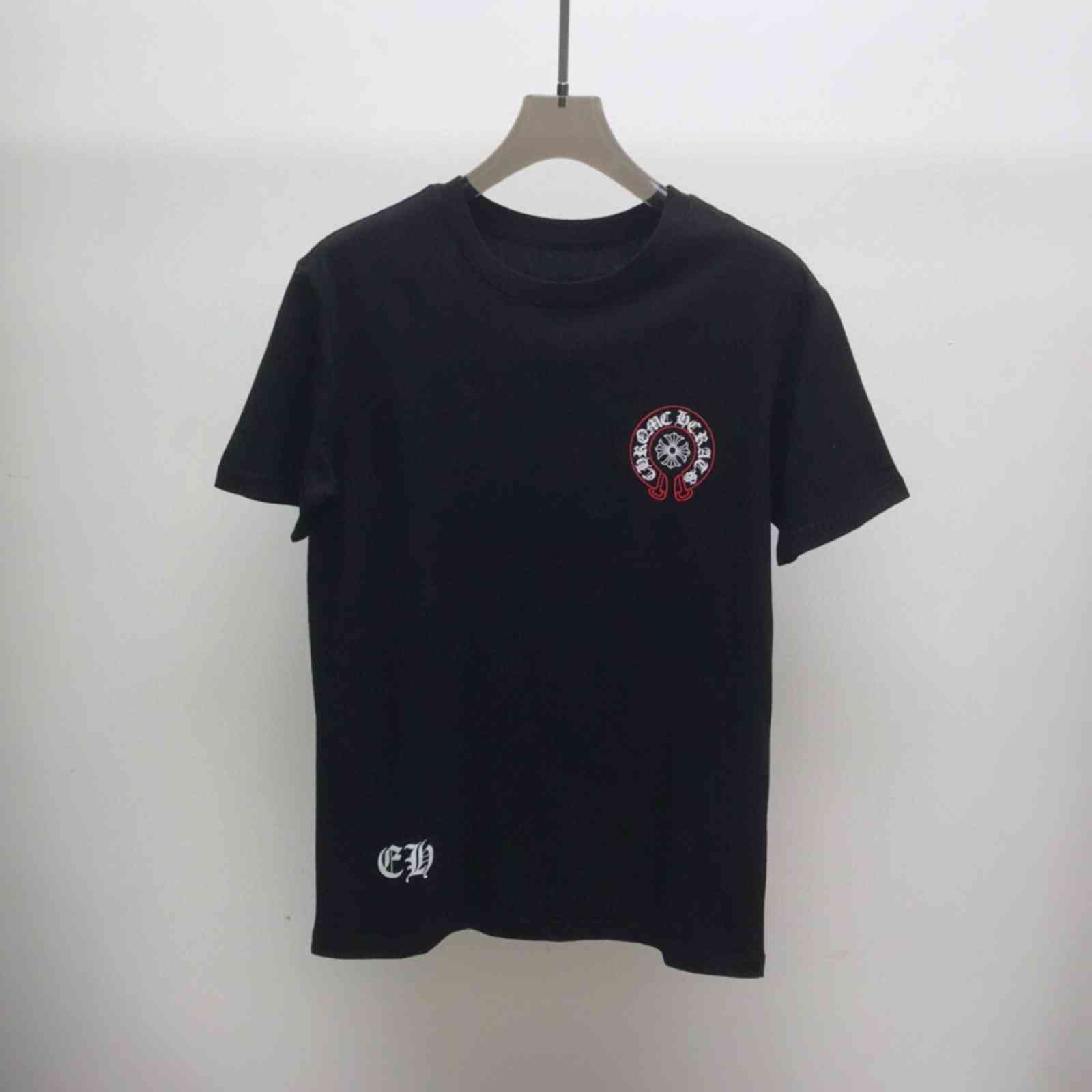 Tops Chromes Tshirts Short Sleeves Hearts Summer Ch Cro Sleeve Top Men' T-shirt Cross Sanskrit Embroidery Fashion Brand Men' and Women, White
Tops Chromes Tshirts Short Sleeves Hearts Summer Ch Cro Sleeve Top Men' T-shirt Cross Sanskrit Embroidery Fashion Brand Men' and Women, White