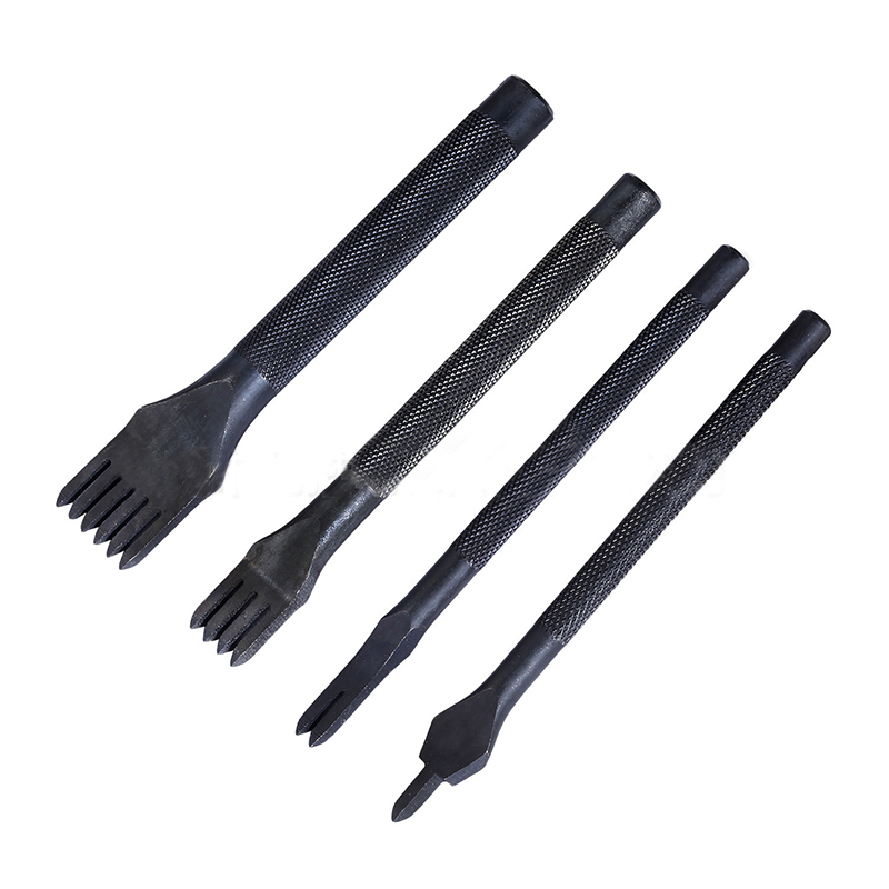 3mm/4mm Leather Hole Punches Portable Handmade Metal Leather Belt Accessories Leather Craft Tools Home Sewing