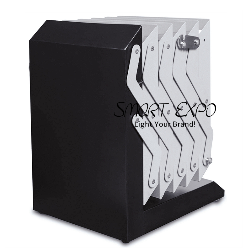 Metal Catalog Exhibition Stand Paper Brochure Advertising Display Rack
