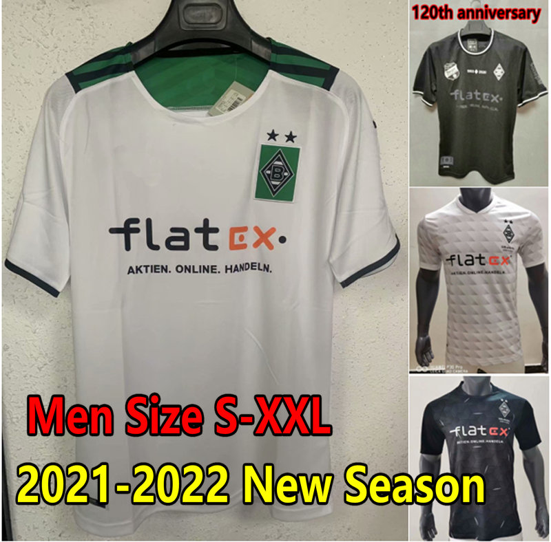 21 22 Mönchengladbach soccer jerseys 2021 home Gladbach 120th jersey Monchengladbach THURAM LAINER PLEA STINDL ZAKARIA Football shirt maillot de futol uniforms, 120th + patch
21 22 Mönchengladbach soccer jerseys 2021 home Gladbach 120th jersey Monchengladbach THURAM LAINER PLEA STINDL ZAKARIA Football shirt maillot de futol uniforms, 120th + patch