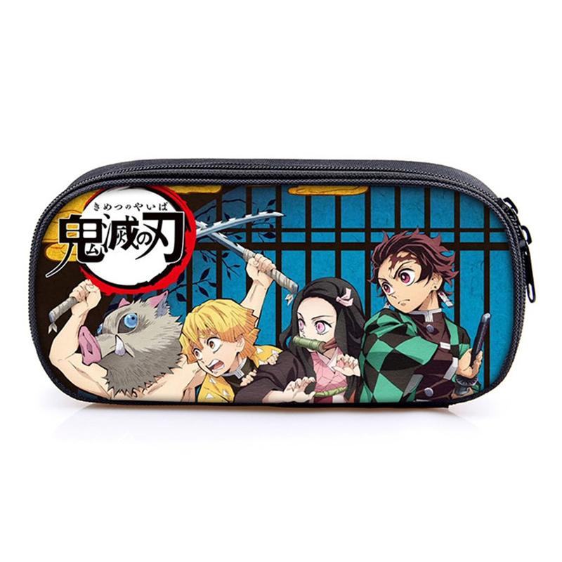 Demon Slayer Kimetsu No Yaiba Pencilcase Stationery Bag Anime Pencil Pen Box Holder Student School Storage Organizer Bags
Demon Slayer Kimetsu No Yaiba Pencilcase Stationery Bag Anime Pencil Pen Box Holder Student School Storage Organizer Bags