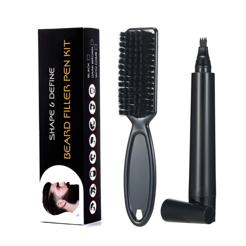 Hair Brushes Beard Pen Filler Pencil And Brush Enhancer Waterproof Filling Moustache Coloring Shaping Tools
Hair Brushes Beard Pen Filler Pencil And Brush Enhancer Waterproof Filling Moustache Coloring Shaping Tools