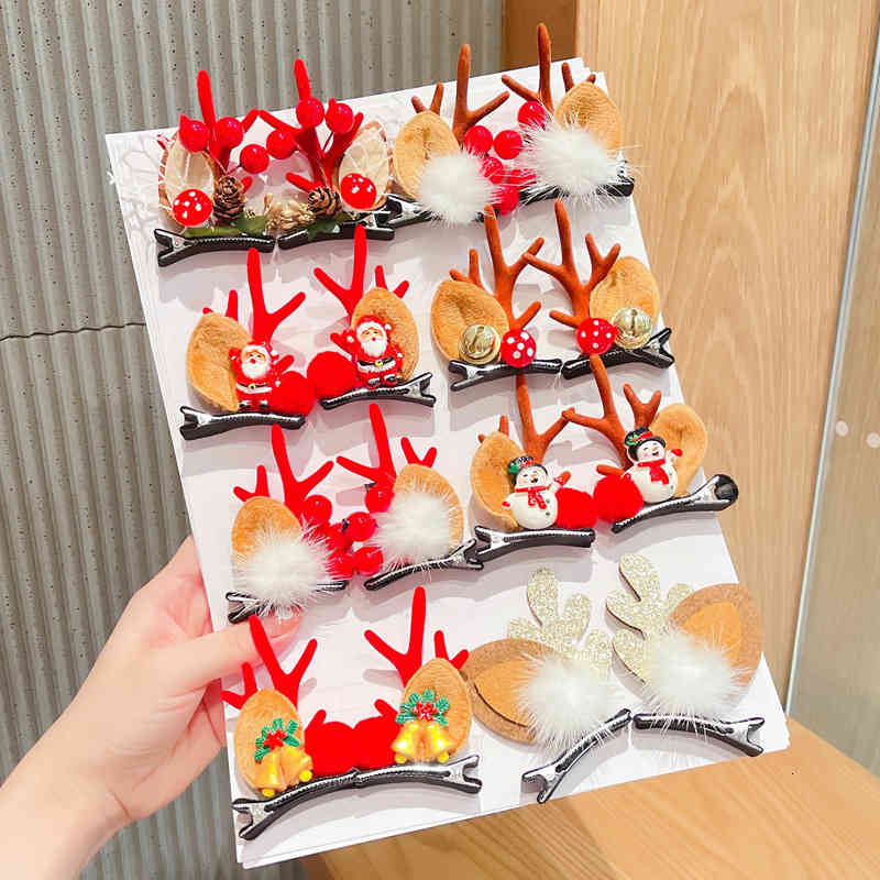 Hair Accessories Headwear Antler Headband Female Versatile External Hairpin Korean Jewelry Super Fairy Clip