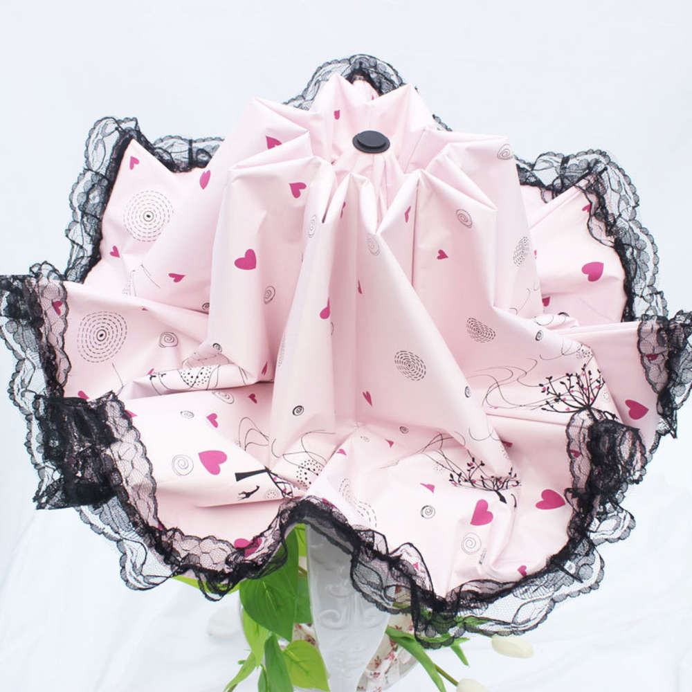 Sun umbrella girl little fresh Lace Princess thickened sunscreen rainproof sunshade three fold sunny
Sun umbrella girl little fresh Lace Princess thickened sunscreen rainproof sunshade three fold sunny