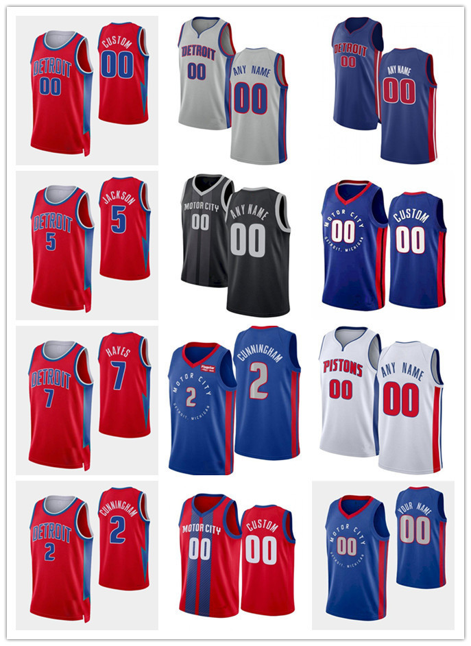 75th Custom Jersey Detroit''Pistons''Men Women youth 2 Cade Cunningham 55 Luka Garza 7 Killian Hayes 5 Frank Jackson Bas, Black;red
75th Custom Jersey Detroit''Pistons''Men Women youth 2 Cade Cunningham 55 Luka Garza 7 Killian Hayes 5 Frank Jackson Bas, Black;red