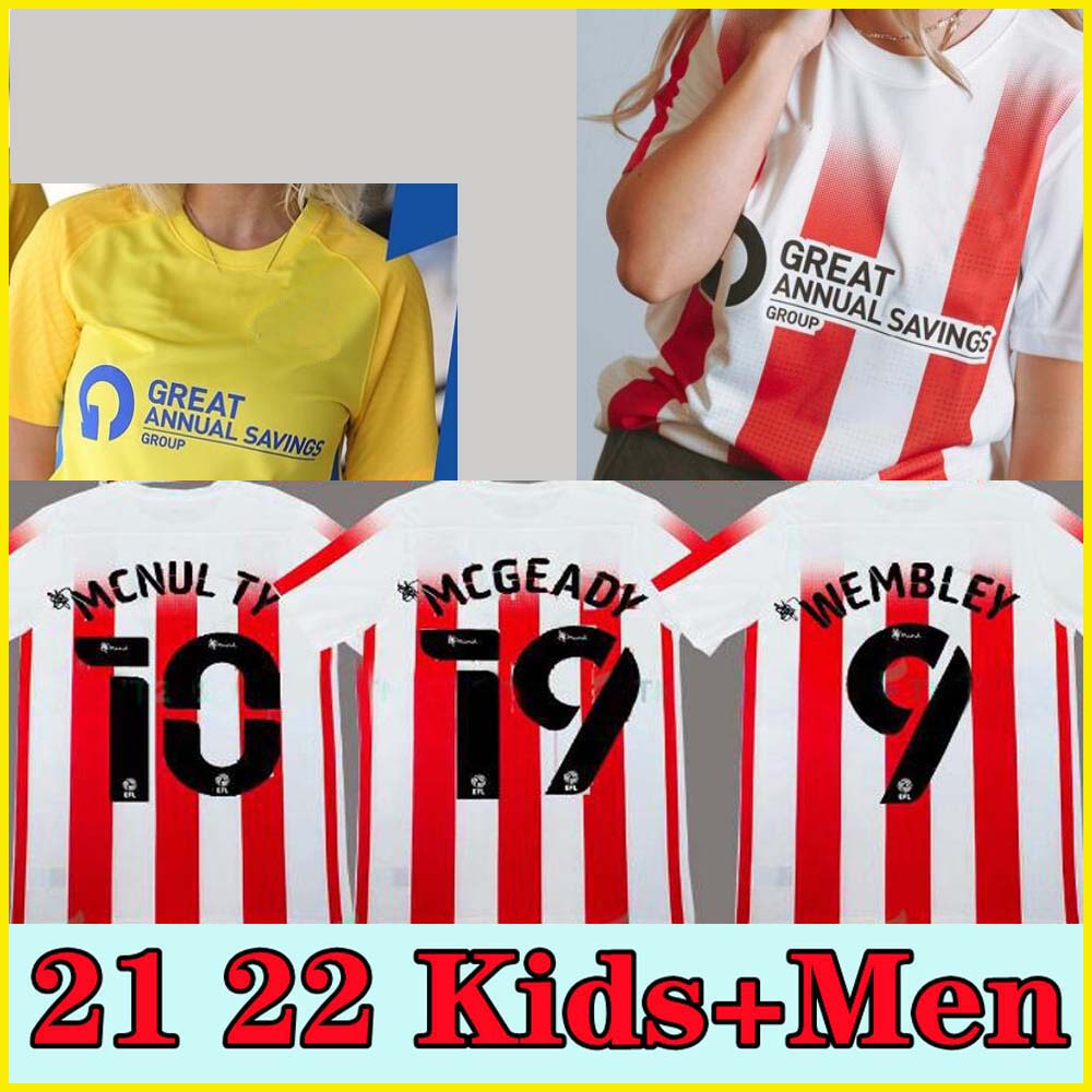 SUNDERLAND 21 22 soccer Jerseys home away Gooch Pritchard Evans Grigg Arbenit Xhemajli O'Brien Wright Stewart McGeady Camisetas 2021 20, Black;yellow
SUNDERLAND 21 22 soccer Jerseys home away Gooch Pritchard Evans Grigg Arbenit Xhemajli O'Brien Wright Stewart McGeady Camisetas 2021 20, Black;yellow