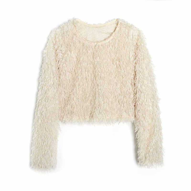 Elegant Women Soft Solid Sweaters Fashion Ladies O-Neck Knitted Tops Sweet Female Chic Autumn Loose Pullovers 210527