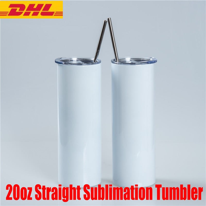DHL Ship 20oz Skinny Tumblers Blank Sublimation Slim Cup Straight Cup Coffee Mugs with Lid and Plastic Straw Beer Mugs FY4275, Extra shipping fees not the product
DHL Ship 20oz Skinny Tumblers Blank Sublimation Slim Cup Straight Cup Coffee Mugs with Lid and Plastic Straw Beer Mugs FY4275, Extra shipping fees not the product