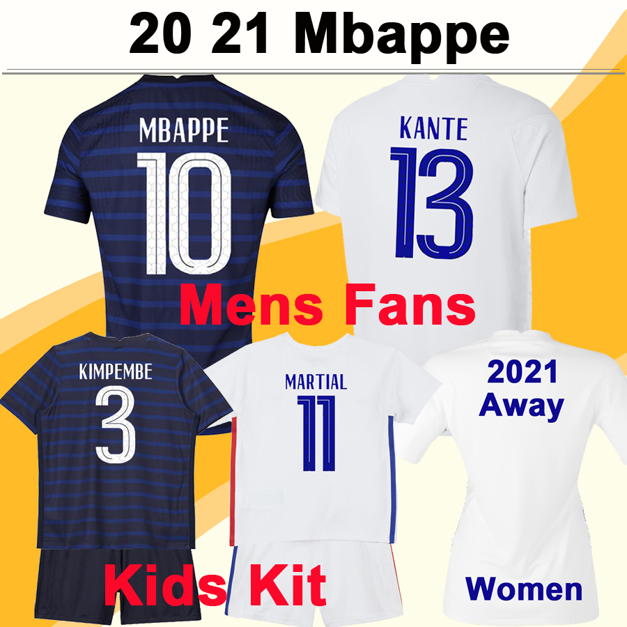 2021 MBAPPE GRIEZMANN BENZEMA Mens Soccer Jerseys POGBA GIROUD KANTE Kids Kit Home Away Football Shirt Player Version PAVARD DEMBELE TOLISSO Women Fans, Qm478 2021 home premie. leagu. patch
2021 MBAPPE GRIEZMANN BENZEMA Mens Soccer Jerseys POGBA GIROUD KANTE Kids Kit Home Away Football Shirt Player Version PAVARD DEMBELE TOLISSO Women Fans, Qm478 2021 home premie. leagu. patch
