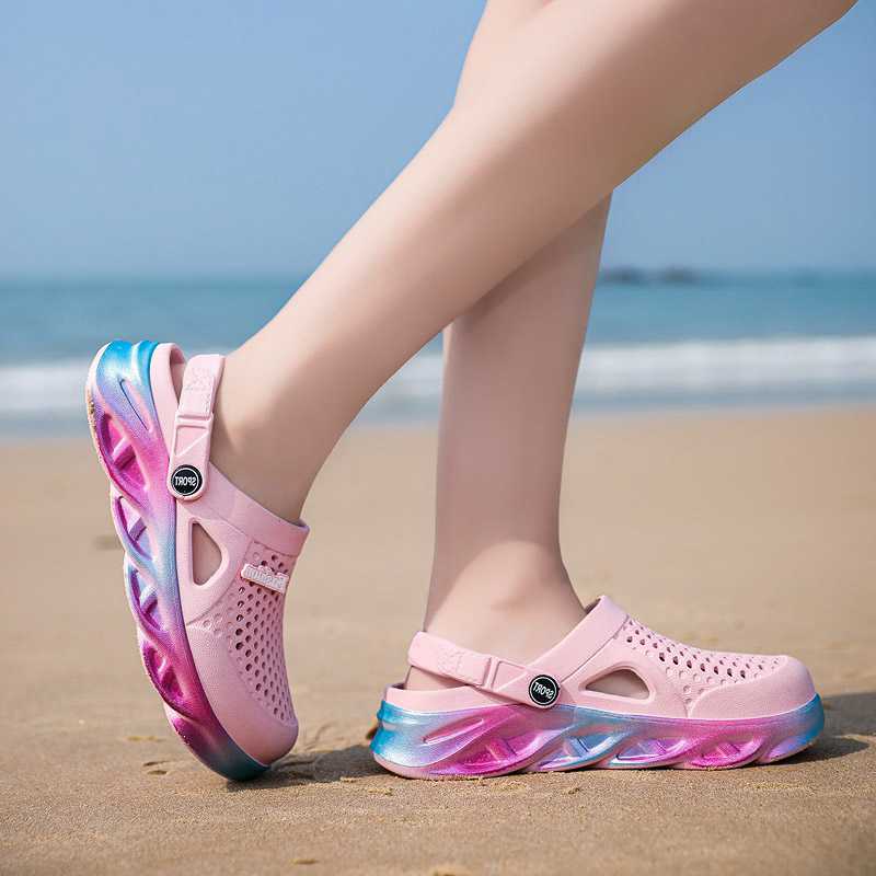 High Quality Mens Womens Trainers Sports Size Cross-border Summer Slippers Thick-soled Beach Shoes Couple Hole Shoe Outdoors Baotou Sandals Code:25LL-7790, 52659
High Quality Mens Womens Trainers Sports Size Cross-border Summer Slippers Thick-soled Beach Shoes Couple Hole Shoe Outdoors Baotou Sandals Code:25LL-7790, 52659