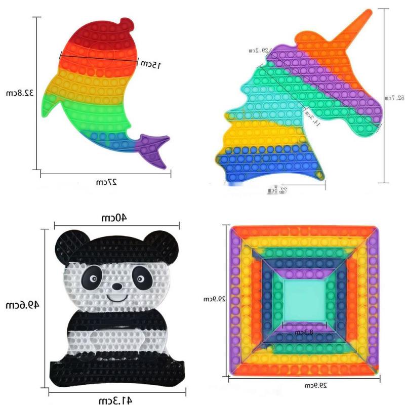 Giant Popper Super Kids Size Children's Silicone Fidget Toys Pioneer Push Large Bubble Rainbow Square Mega Fish Pop Puzzle Tiktok Pcxl
Giant Popper Super Kids Size Children's Silicone Fidget Toys Pioneer Push Large Bubble Rainbow Square Mega Fish Pop Puzzle Tiktok Pcxl