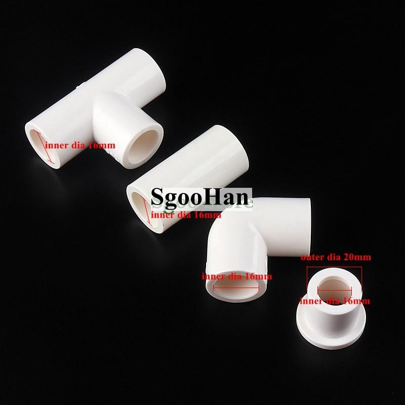 5~50pcs 16mm PVC Water Supply Pipe Fittings Straight Elbow Equal Tee Connectors Plastic Bushing Joint Irrigation Parts Watering Equipments
5~50pcs 16mm PVC Water Supply Pipe Fittings Straight Elbow Equal Tee Connectors Plastic Bushing Joint Irrigation Parts Watering Equipments