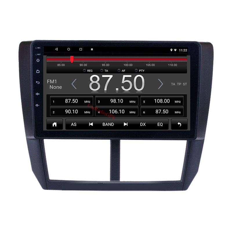 car dvd Multimedia Player for Subaru Forester 2008-2012 GPS Navigation with Wifi OBD Rearview Camera 9 Inch Android 10