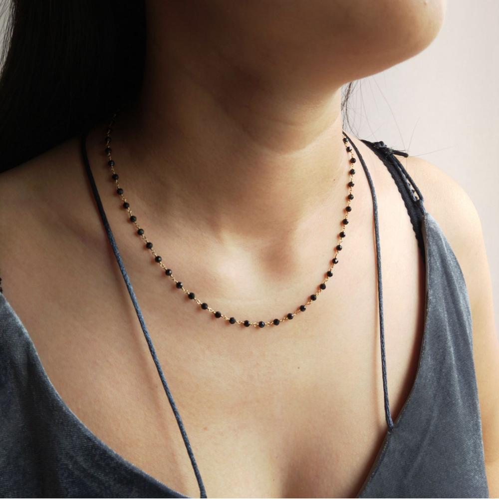 Lii Ji Genuine Black Spinel 3mm 925 Sterling Silver Gold Plated Handmade Delicate Neckalce 45cm For Gift
Lii Ji Genuine Black Spinel 3mm 925 Sterling Silver Gold Plated Handmade Delicate Neckalce 45cm For Gift