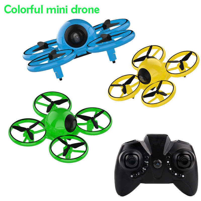 Cool Colorful Lights Altitude Hold Mini RC Drone with 2mp hd camera Headless Mode 3D Flip LED Light RC Quadcopter Toys Kids Gift, Back up battery
Cool Colorful Lights Altitude Hold Mini RC Drone with 2mp hd camera Headless Mode 3D Flip LED Light RC Quadcopter Toys Kids Gift, Back up battery