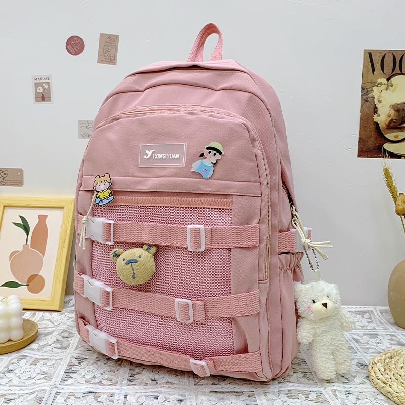 School Bags Cute Women Schoolbag For Girls Nylon Travel Rucksack Female Student Bookbag Casual Ladies Large Capacity Backpacks Lady Bagpacks, Blue
School Bags Cute Women Schoolbag For Girls Nylon Travel Rucksack Female Student Bookbag Casual Ladies Large Capacity Backpacks Lady Bagpacks, Blue