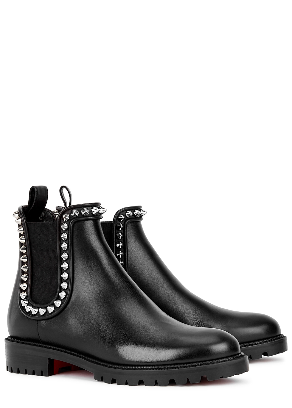 Famous Designer Lug Sole Women ankle boot Red Bottoms Capahuttas Spiked Martin Boots Woman Booty Black Genuine Leather Ladies Bottes Luxurious Reds Soles Booties
Famous Designer Lug Sole Women ankle boot Red Bottoms Capahuttas Spiked Martin Boots Woman Booty Black Genuine Leather Ladies Bottes Luxurious Reds Soles Booties