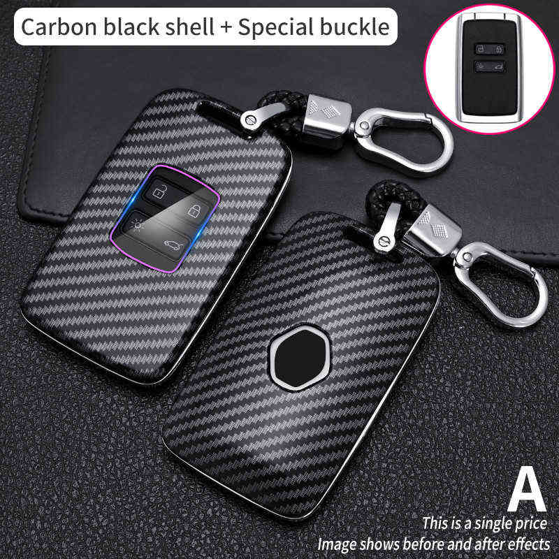 Car Key Case For Renault Koleos Kadjar Scenic Megane Sandero Espace Clio Captur Kangoo Laguna Talisman Twingo Carbon Fibe Cover
Car Key Case For Renault Koleos Kadjar Scenic Megane Sandero Espace Clio Captur Kangoo Laguna Talisman Twingo Carbon Fibe Cover