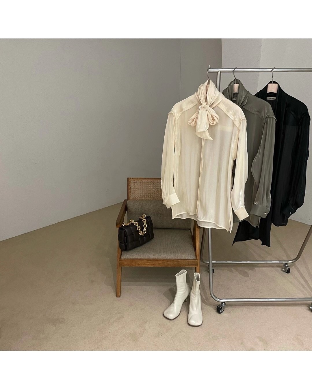 Nomikuma Sexy See Through Women Shirt Korean Bow Bandage Collar Top Blusas Spring New Long Sleeve Causal Blouse Mujer 6D895 210427