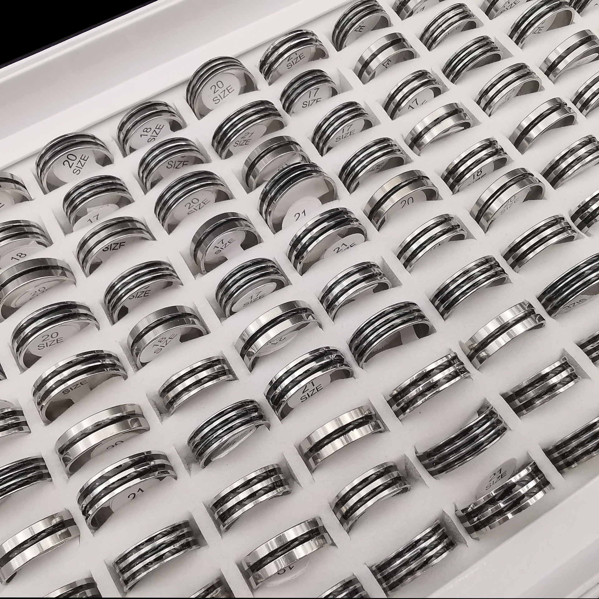 Band Jewelryband Jewelry50Pcs Stainless Steel Fashion Mens Women Jewelry Ring Wedding Party Gift Rings Wholesale Lots Drop Delivery 2021 Ph8, Silver
Band Jewelryband Jewelry50Pcs Stainless Steel Fashion Mens Women Jewelry Ring Wedding Party Gift Rings Wholesale Lots Drop Delivery 2021 Ph8, Silver