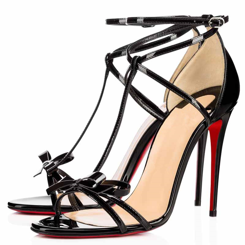 Summer Sophisticated Elegant Luxury Brand Women Shoes High Heel Open Toes Patent Leather Sandals Red Bottom Blakissima 100mm
Summer Sophisticated Elegant Luxury Brand Women Shoes High Heel Open Toes Patent Leather Sandals Red Bottom Blakissima 100mm