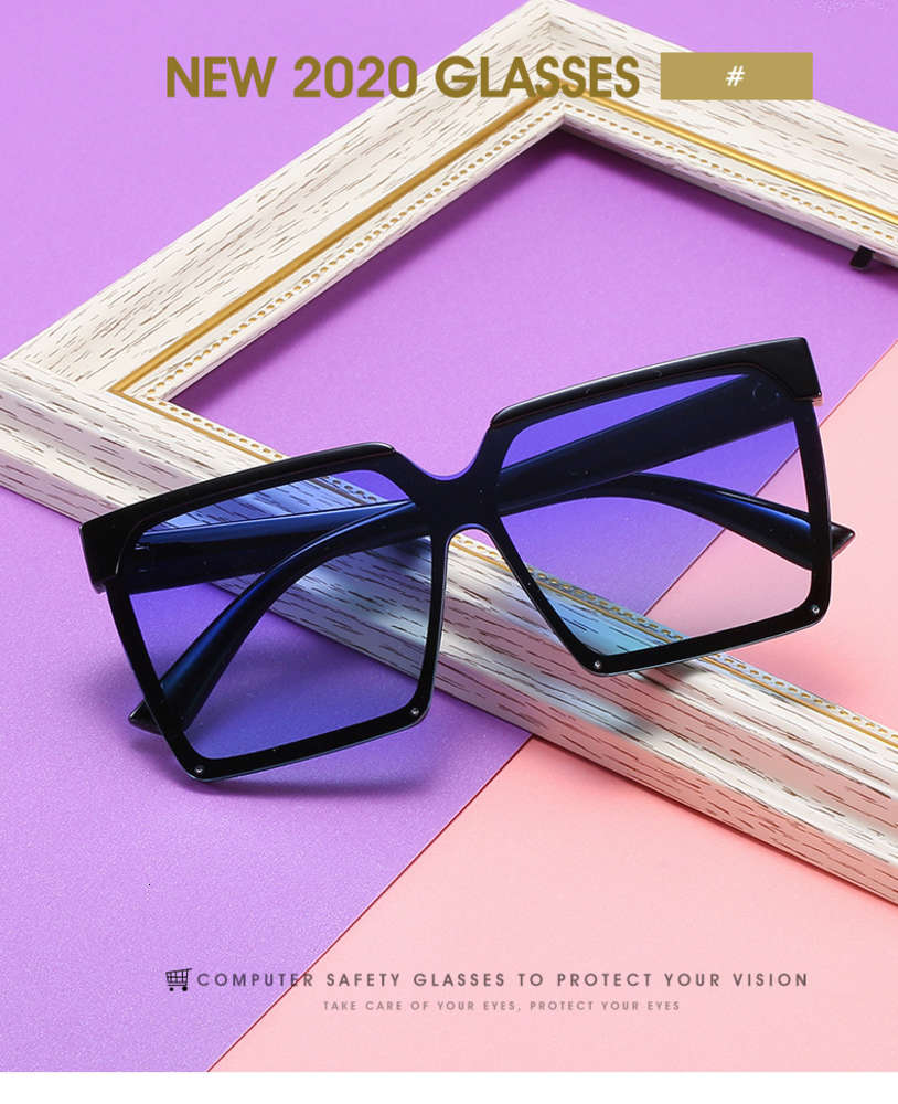 New product box Sunglass trend personalized Sunglass men's and women's street shooting square Sunglass
New product box Sunglass trend personalized Sunglass men's and women's street shooting square Sunglass