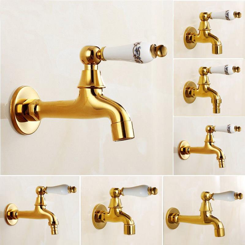 Bathroom Sink Faucets Gold Brass Basin Faucet Kitchen Garden Taps Wall Mounted Lavatory Mop Water Tap Washing Machine
Bathroom Sink Faucets Gold Brass Basin Faucet Kitchen Garden Taps Wall Mounted Lavatory Mop Water Tap Washing Machine