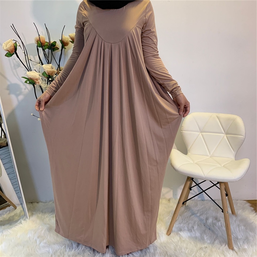 Ramadan Muslim Abaya Prayer Dress Eid Turkey Islamic Clothing Solid Color loose Moroccan Kaftan Djellaba Robe Musulman Vestidos
Ramadan Muslim Abaya Prayer Dress Eid Turkey Islamic Clothing Solid Color loose Moroccan Kaftan Djellaba Robe Musulman Vestidos