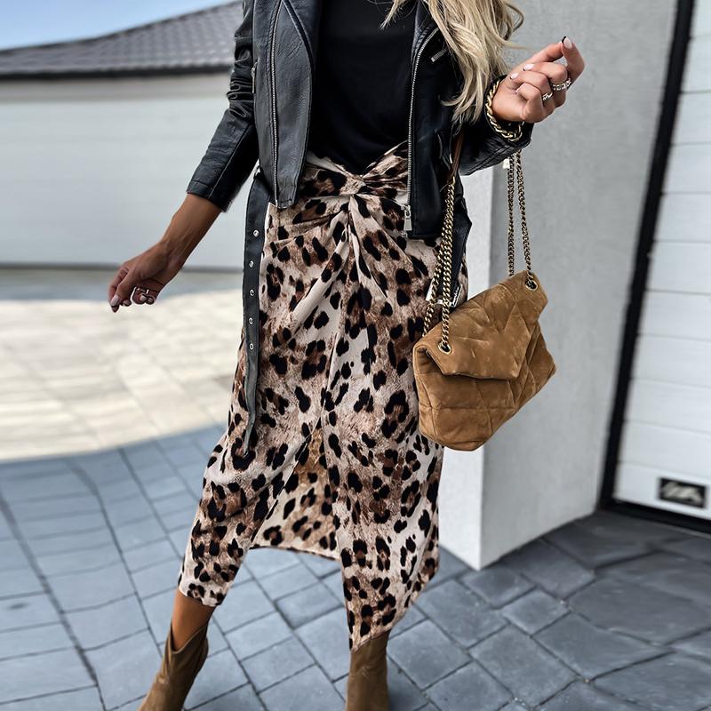 Skirts Leopard Print Midi Skirt Women High Waist Split Drawstring Casual Autumn 2021 Bodycon Office Lady For Female
Skirts Leopard Print Midi Skirt Women High Waist Split Drawstring Casual Autumn 2021 Bodycon Office Lady For Female