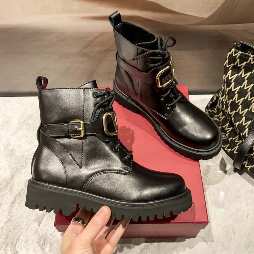 Brand Designer Boots Lace Up Ankle Boot Martin Women Black Leather Combat High Heel Winter Booties Quality With Box, #6
Brand Designer Boots Lace Up Ankle Boot Martin Women Black Leather Combat High Heel Winter Booties Quality With Box, #6