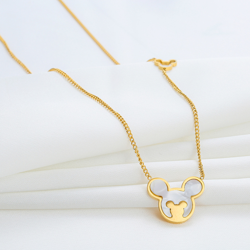 INS Style Young Women's Cute 18K Gold Plated Swan Mouse Pendant Choker Necklace Jewelry for Gift
INS Style Young Women's Cute 18K Gold Plated Swan Mouse Pendant Choker Necklace Jewelry for Gift